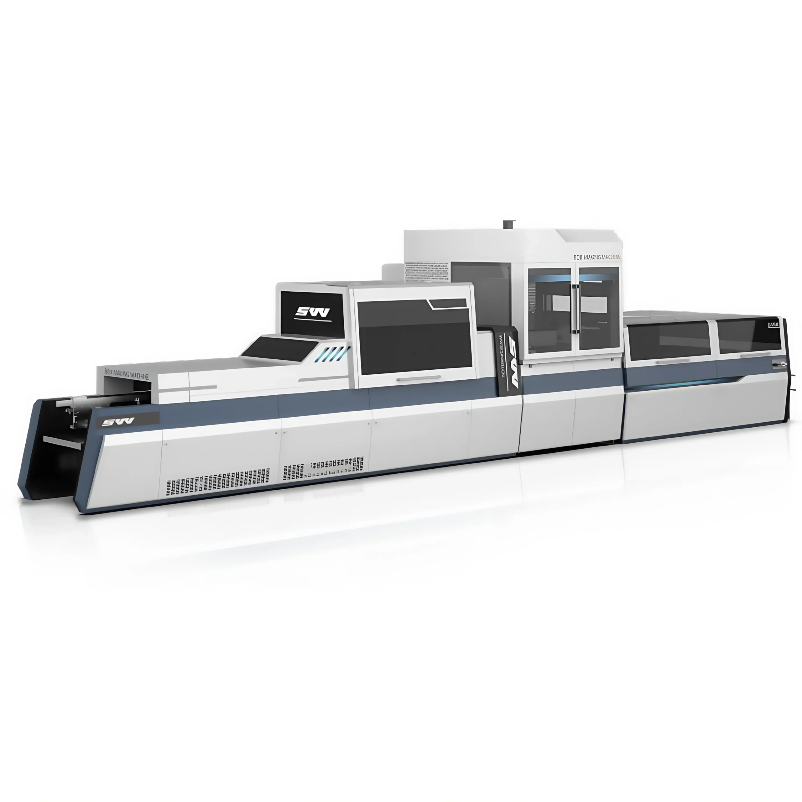 S 18Y Fully Automatic Multifunction Gift Box Making Machine designed for high-precision production of gift boxes, featuring advanced automation and efficiency.