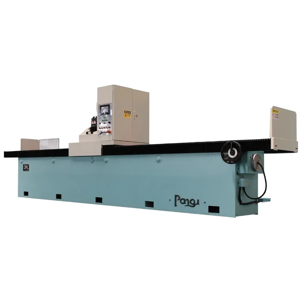 Sharpening machine designed for precise sharpening of paper cutter knives, featuring a control panel and robust build.
